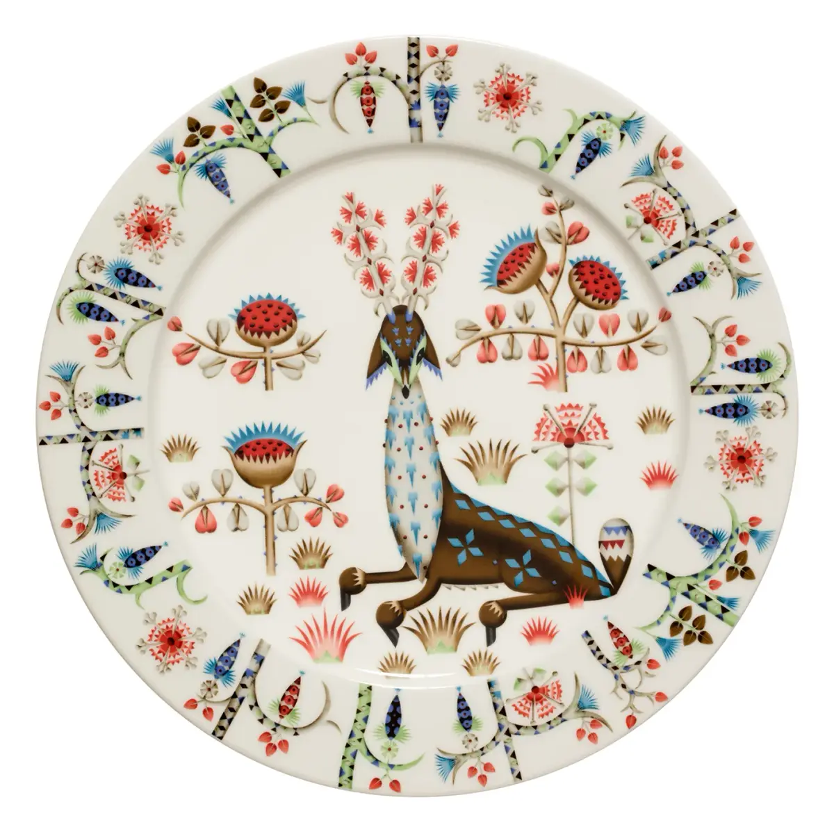 Taika Siimes tallerken 27 cm, Hvit