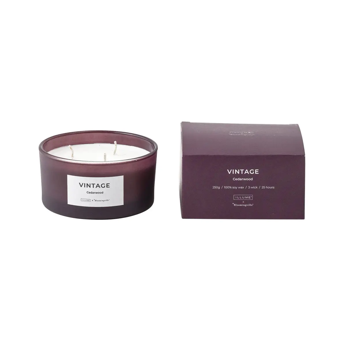Vintage Cedarwood duftlys, 250 g