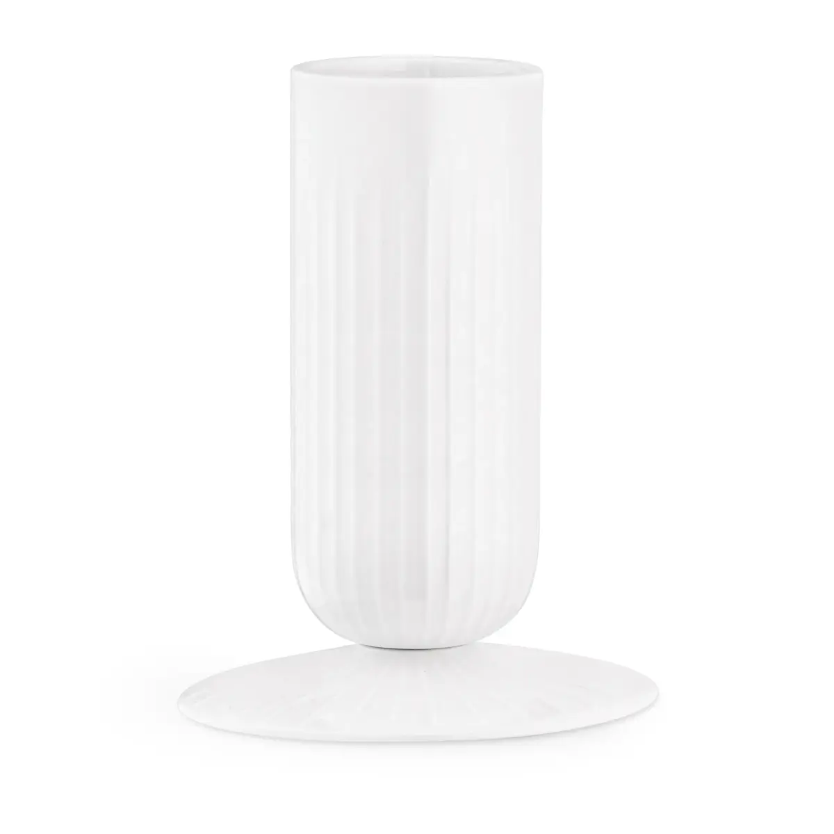 Hammershøi kubbelysestake 14,5 cm, Hvit