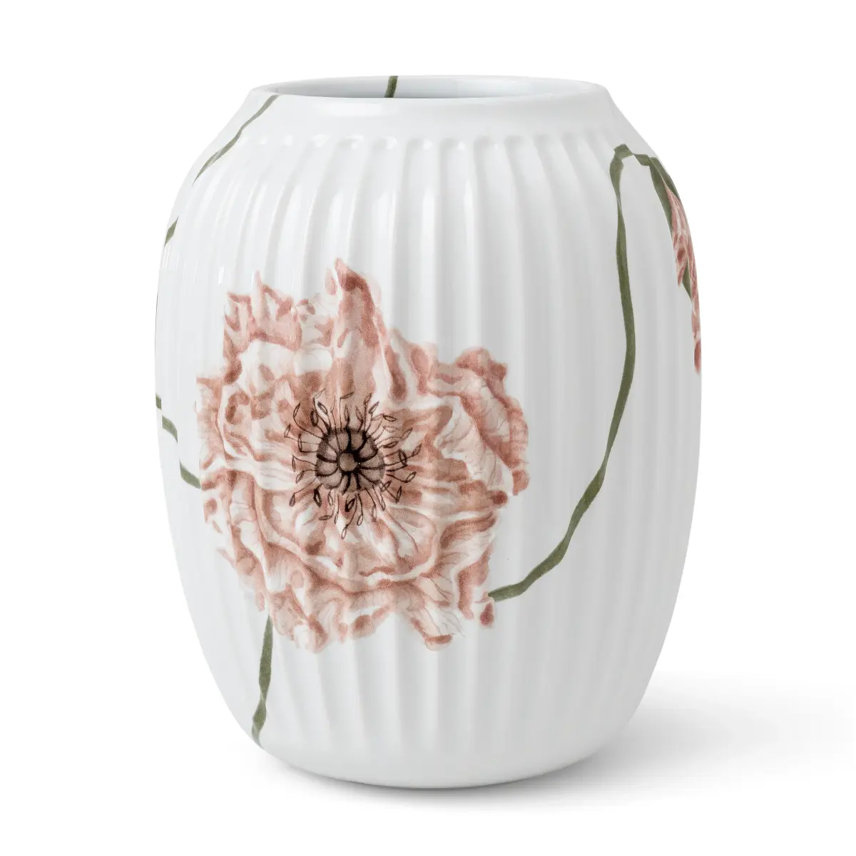 Hammershøi Poppy vase 21 cm, Hvit