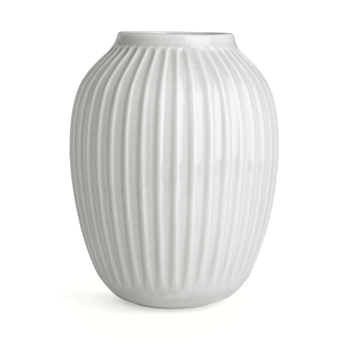 Hammershøi vase stor, hvit