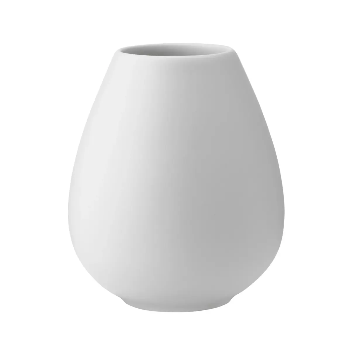 Earth vase 14 cm, Hvit