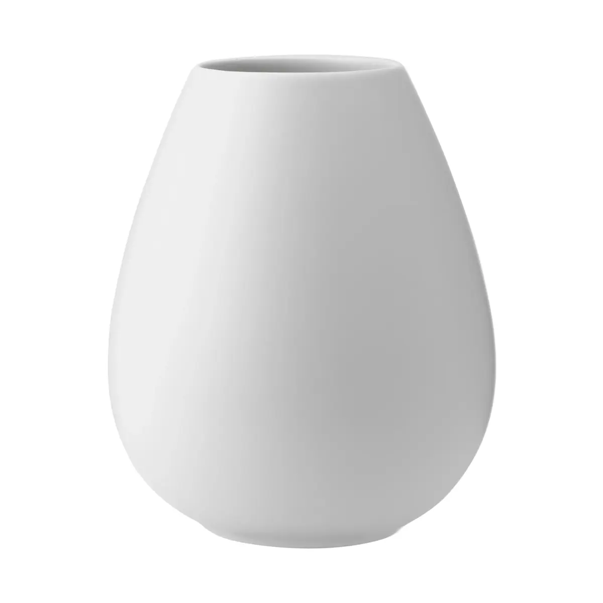 Earth vase 19 cm, Hvit