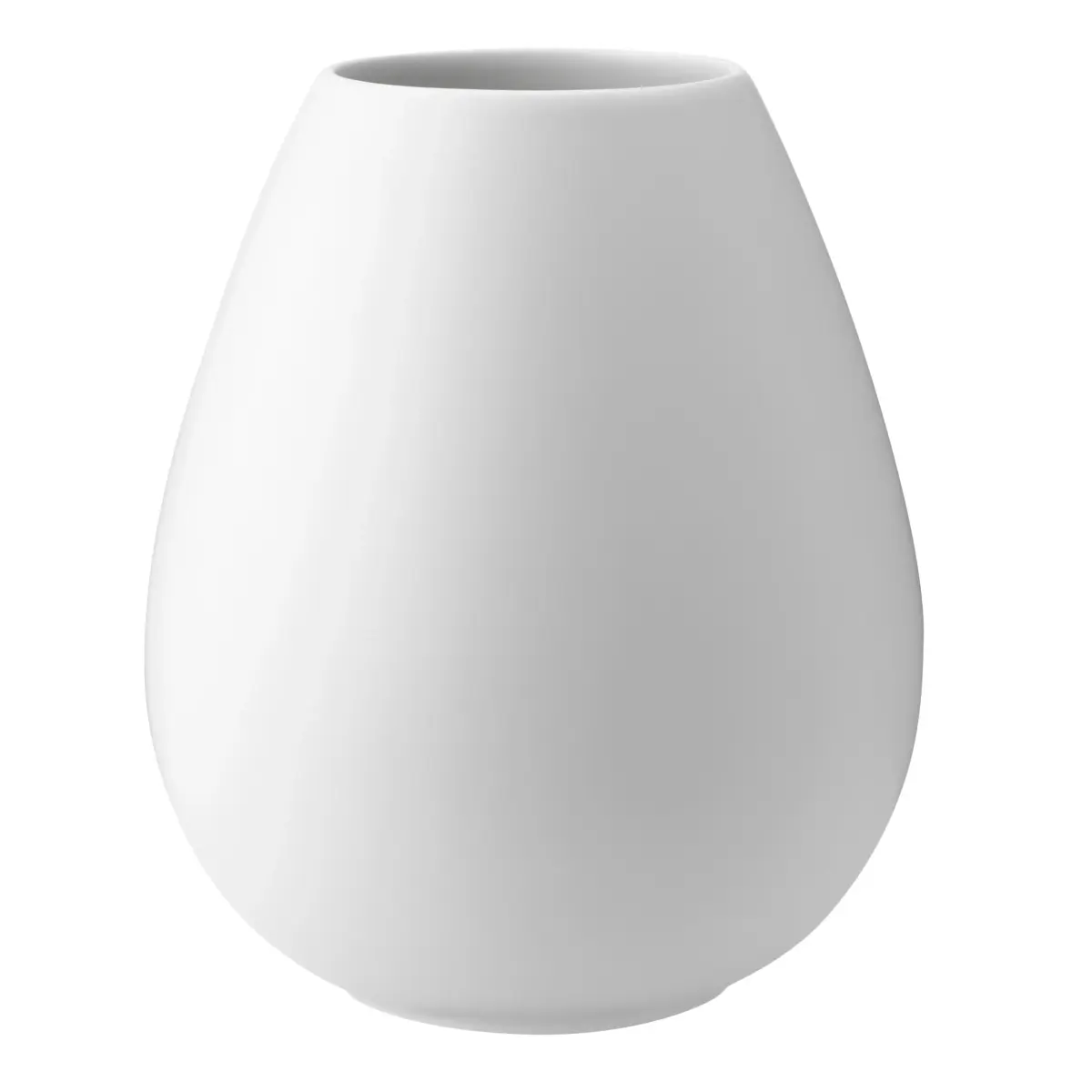 Earth vase 24 cm, Kalk-hvit