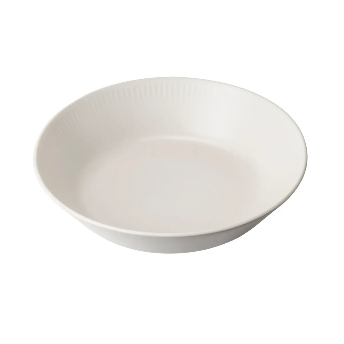 Knabstrup dyp tallerken hvit, 18 cm