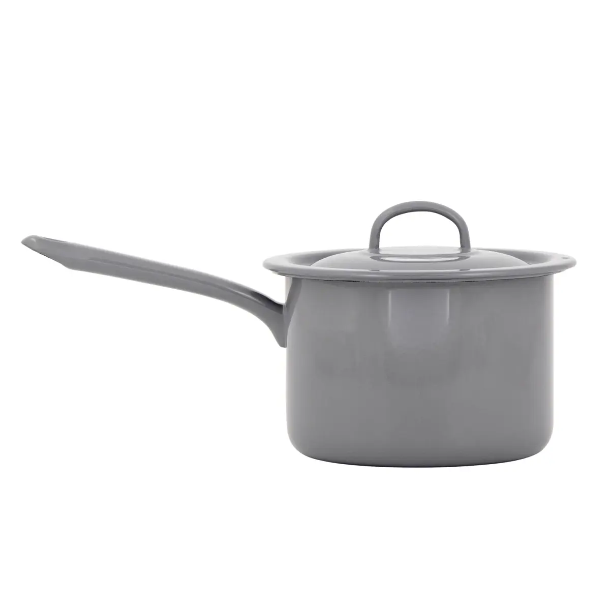 Kockums kjele med lang hank 2,3 l, Kockums Grey (grå)