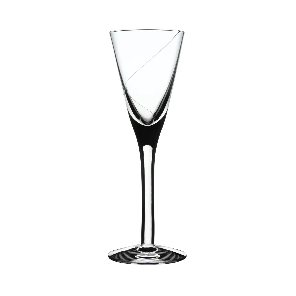 Line snapsglass 7 cl, Klar