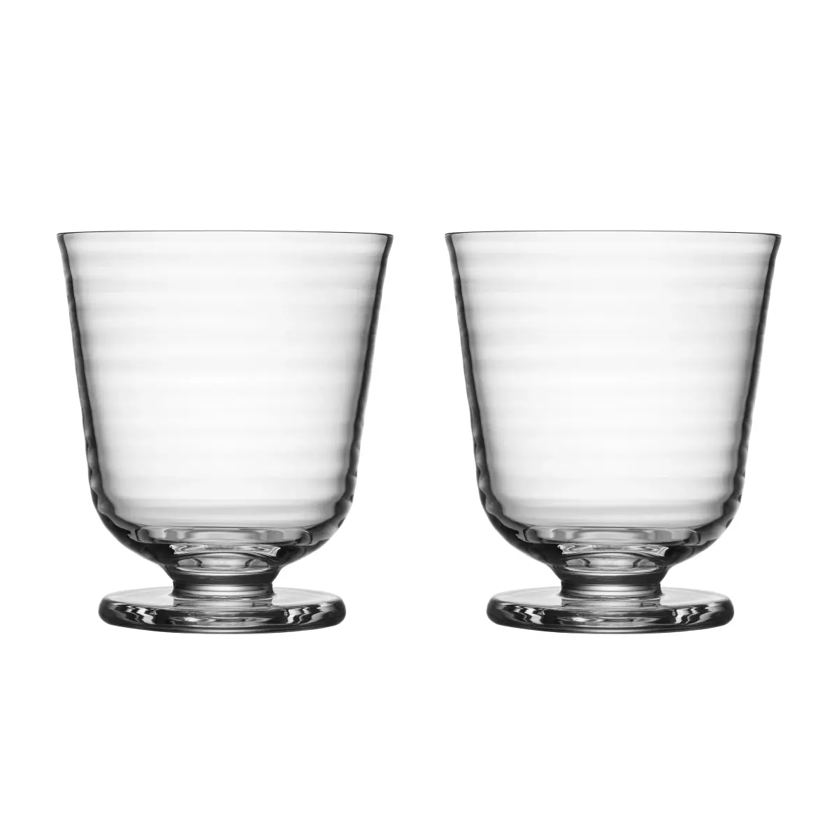 Viva glass på fot 20 cl 2-stk., Klar