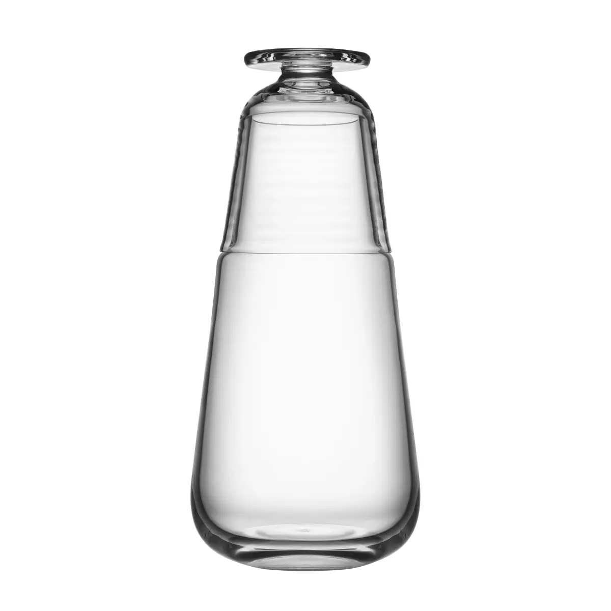 Viva karaffel med glass, Klar