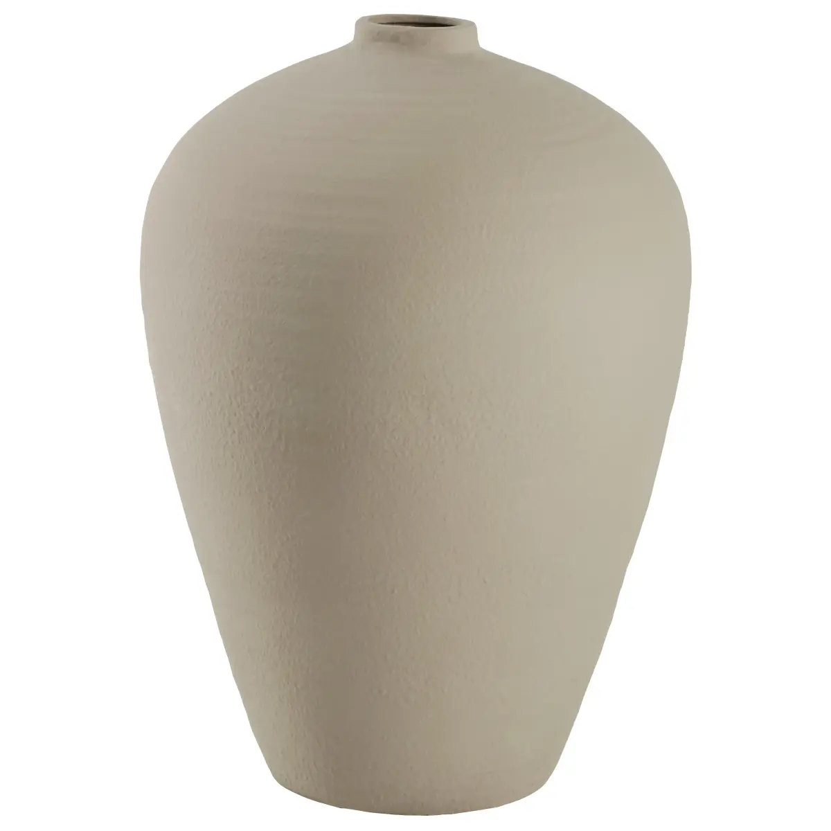 Catia vase 57 cm, Sølvgrå