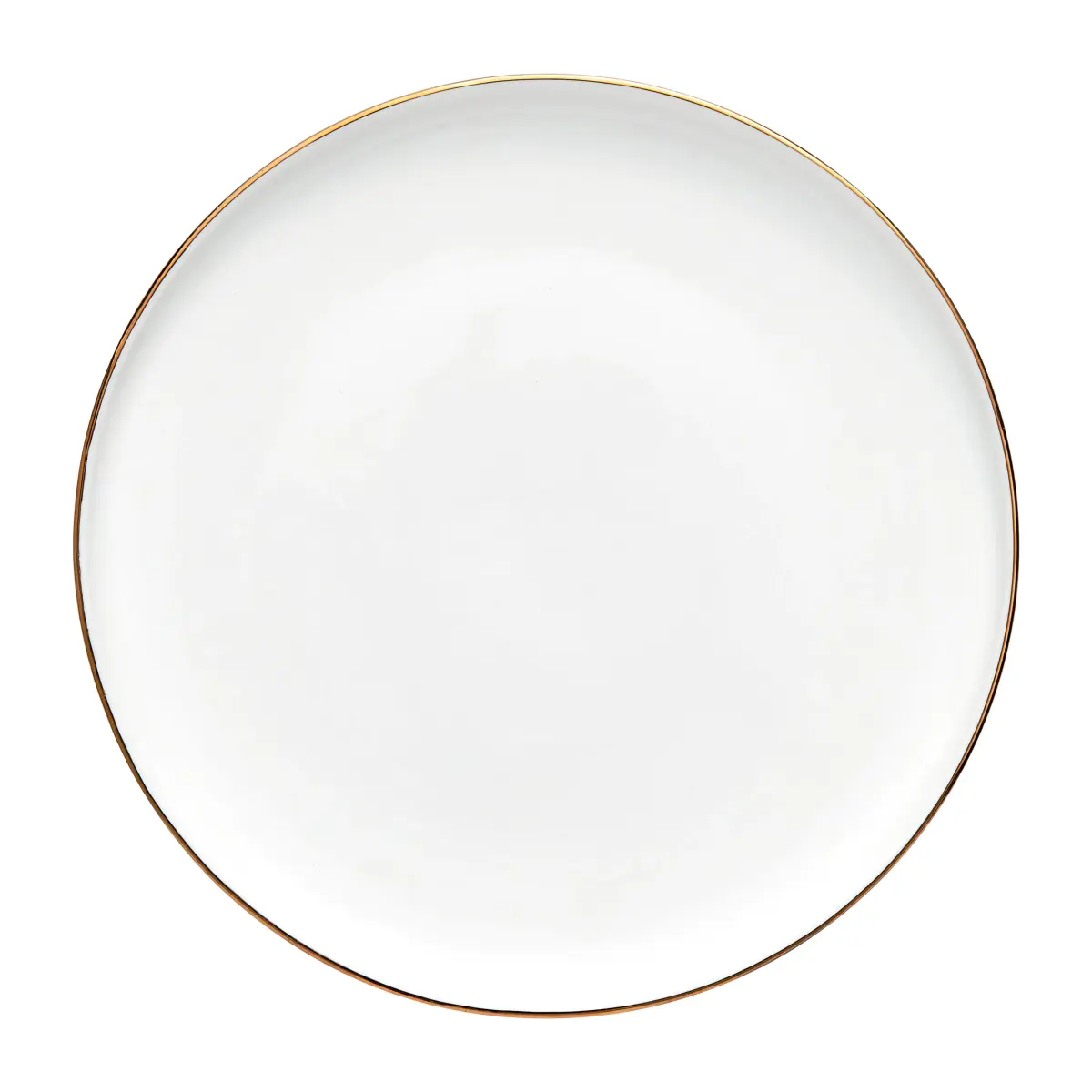 Clara tallerken Ø 20 cm, White-light gold