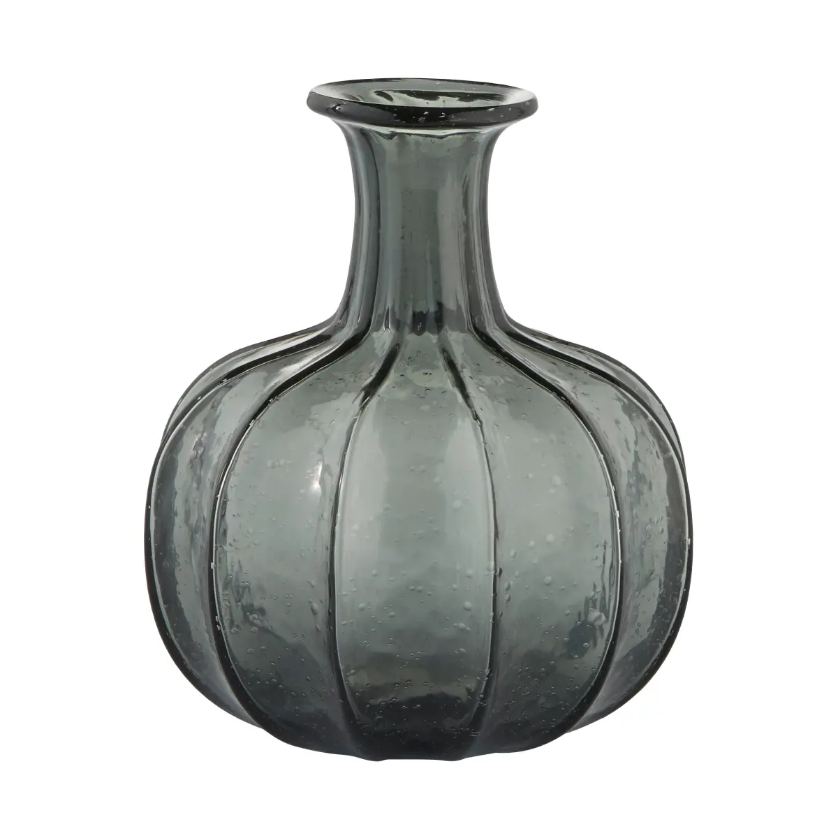 Miyanne vase 21 cm, Smoked grey