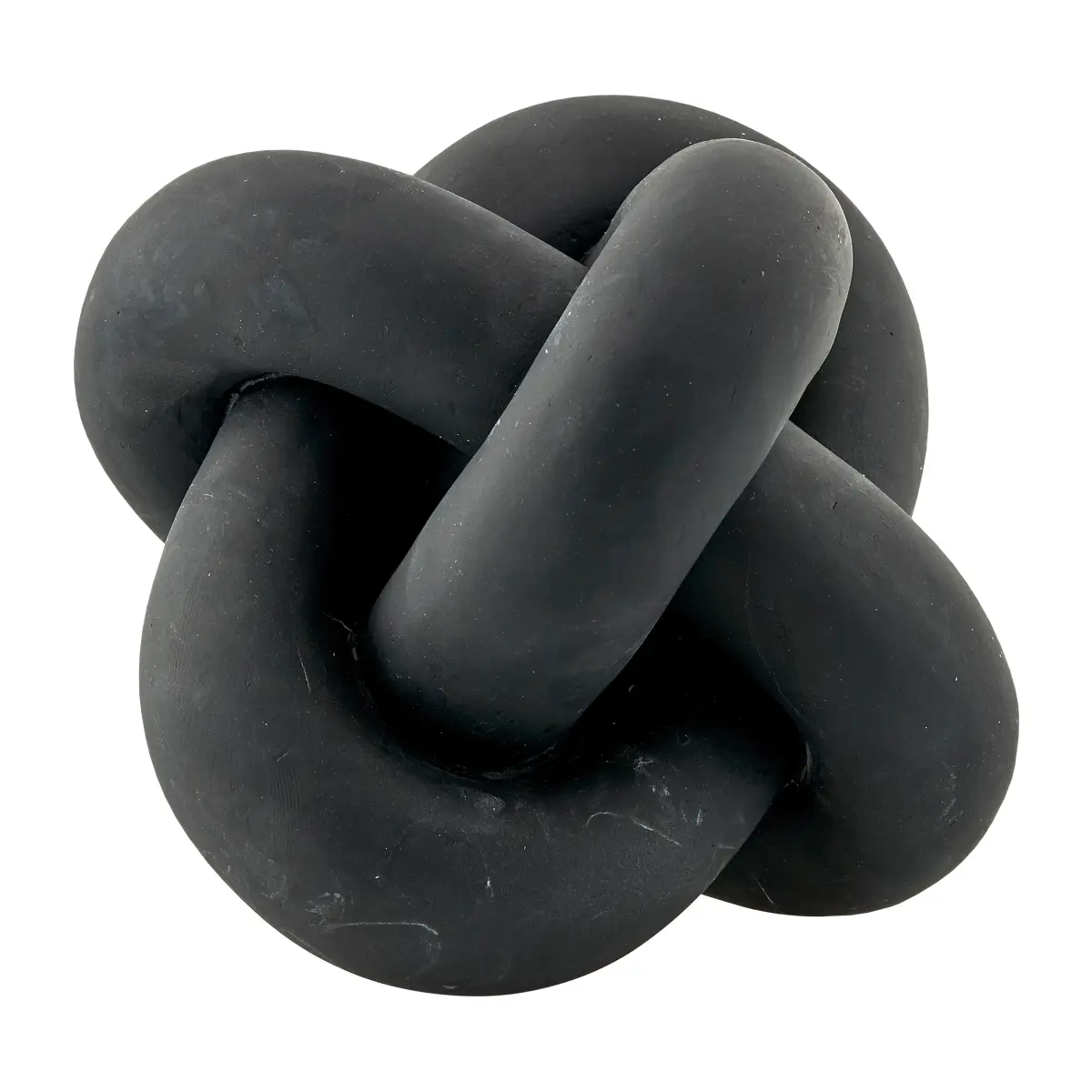 Serafina dekorasjon knute 13 cm, Black