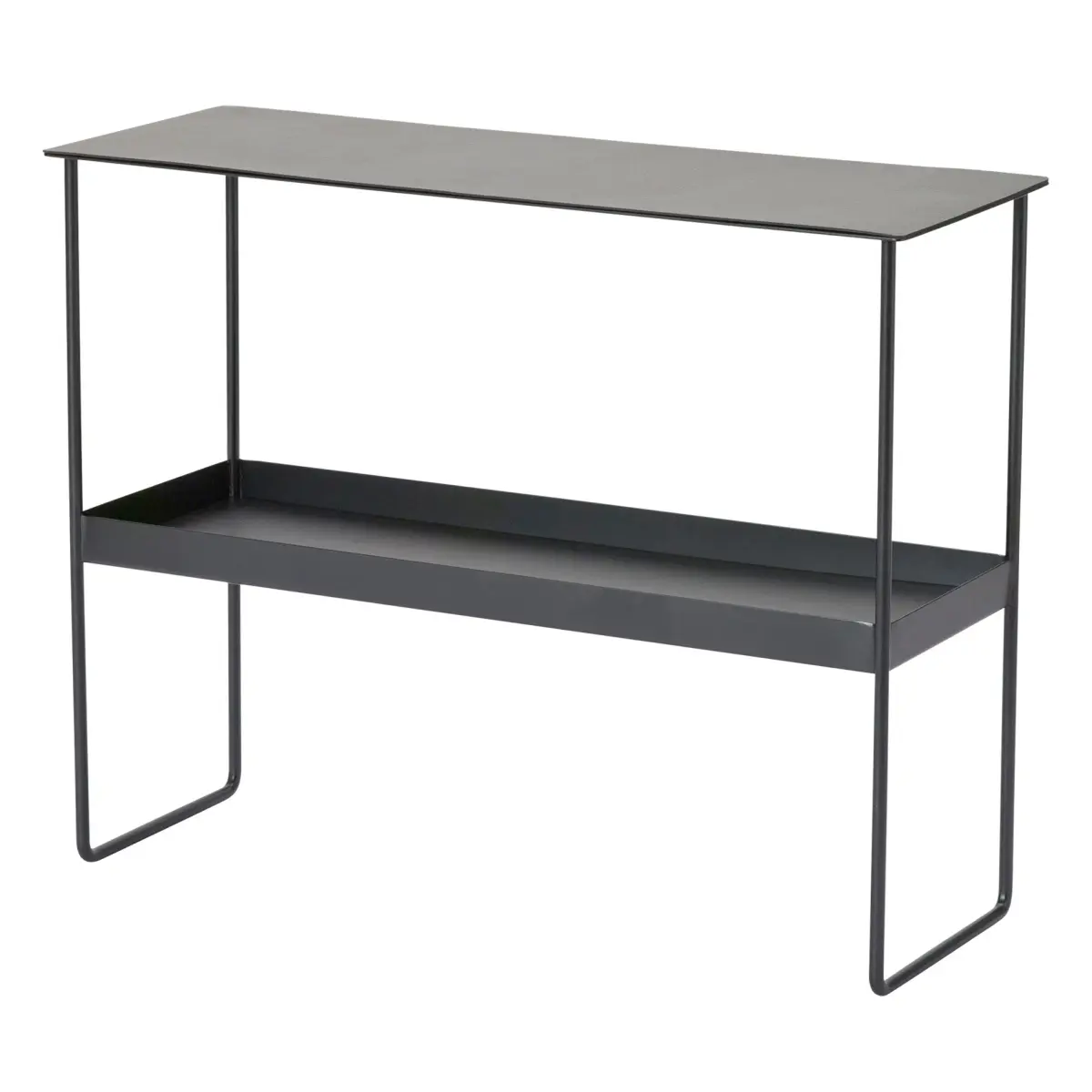 Console Bull avlastningsbord 2 nivåer, Black