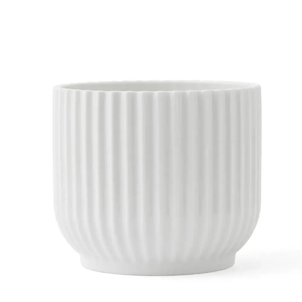 Lyngby blomsterpotte hvit, Ø11,5 cm