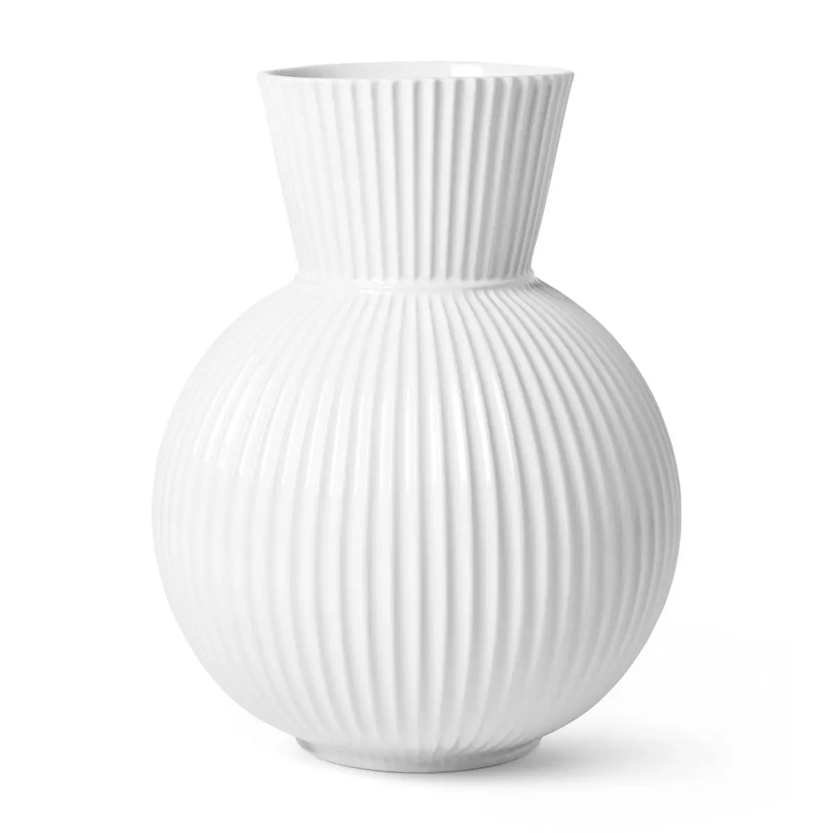 Lyngby Tura vase hvit, 34 cm