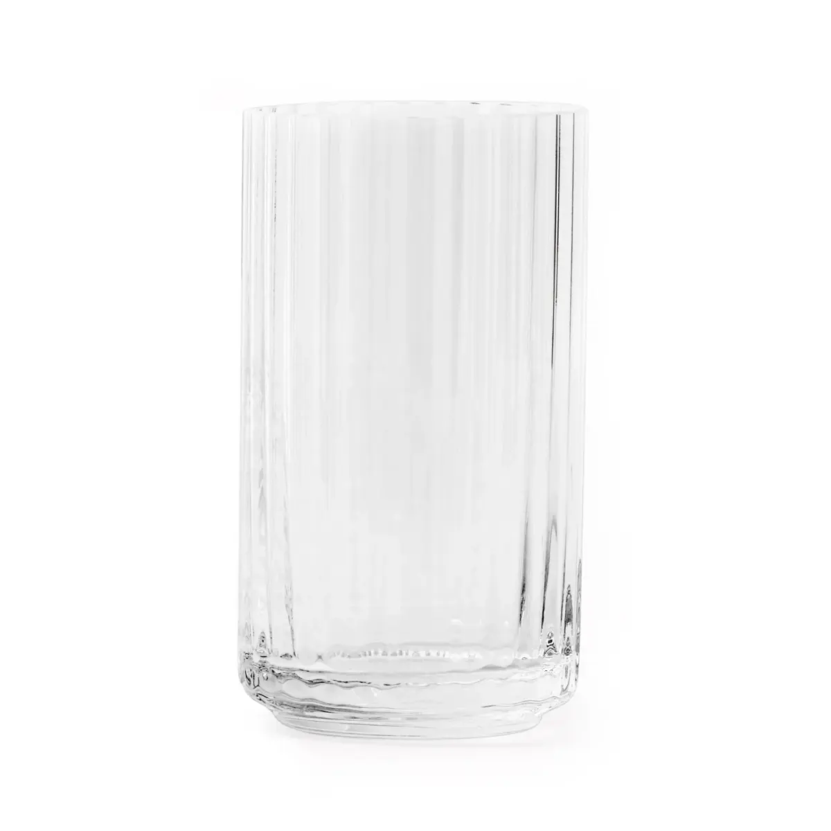 Lyngby vase glass klar, 12 cm