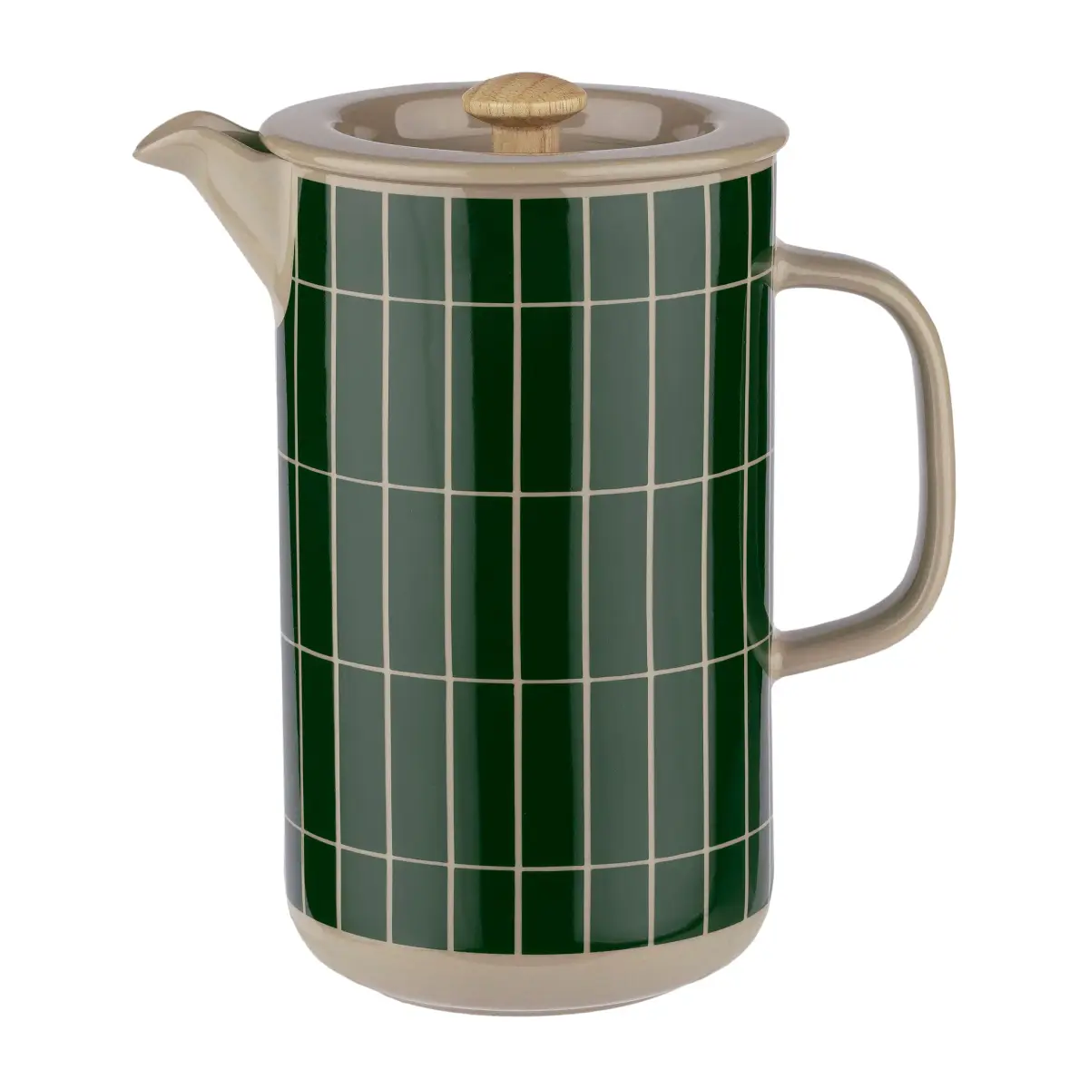 Tiiliskivi presskanne 0,9 l, Terra-dark green