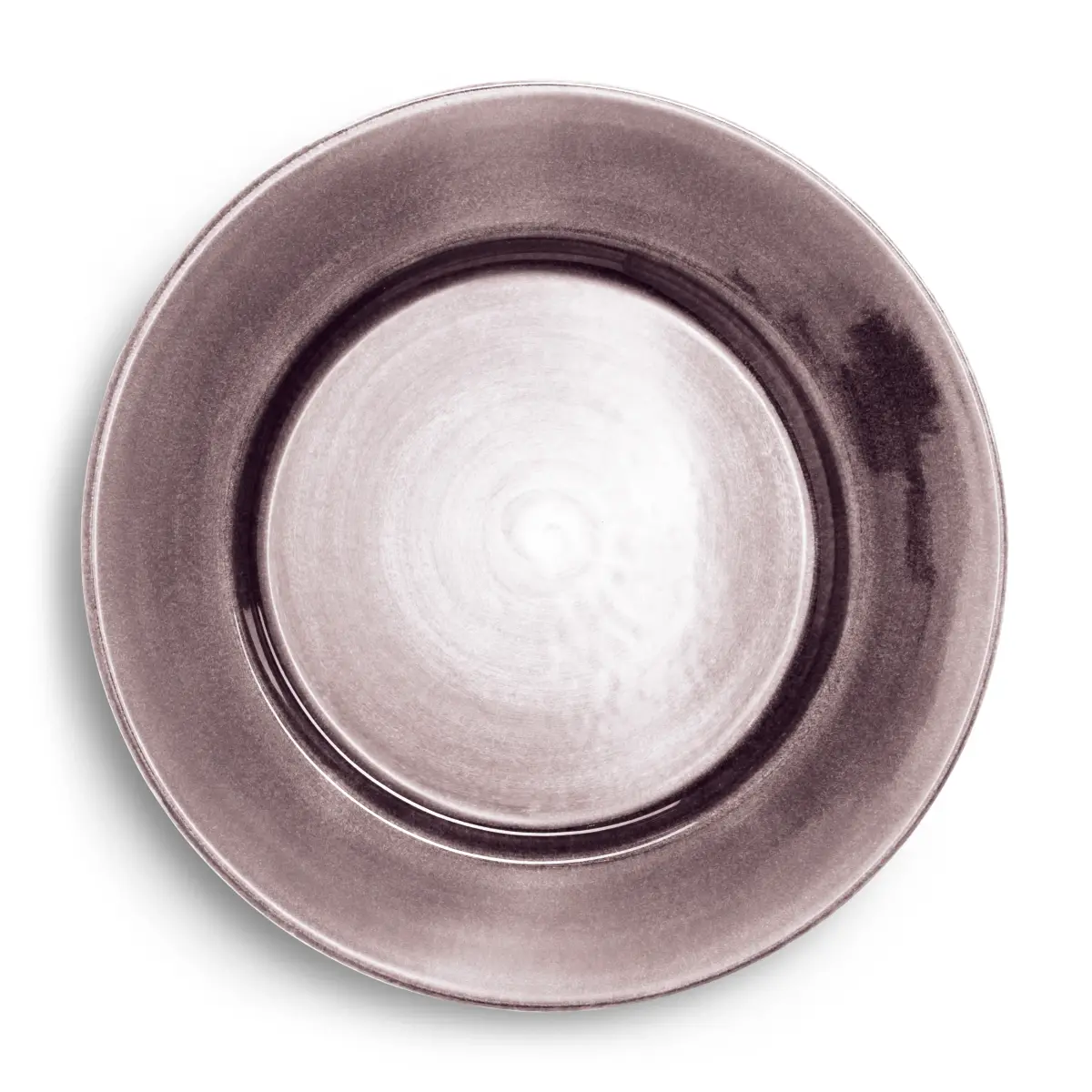 Basic tallerken 28 cm, Plommon