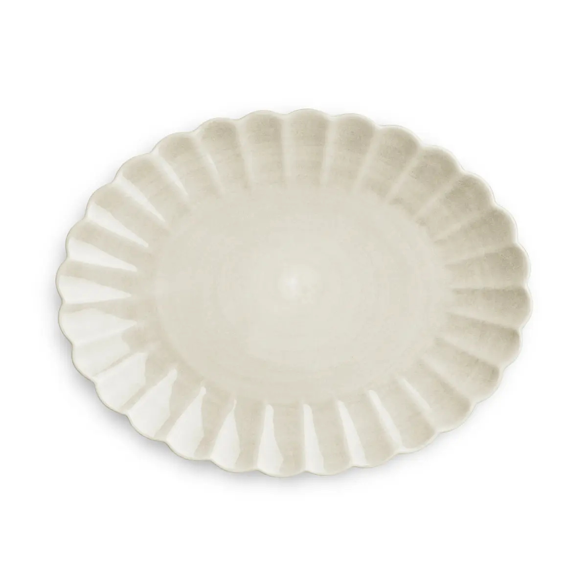 Oyster fat 30 x 35 cm, Sand