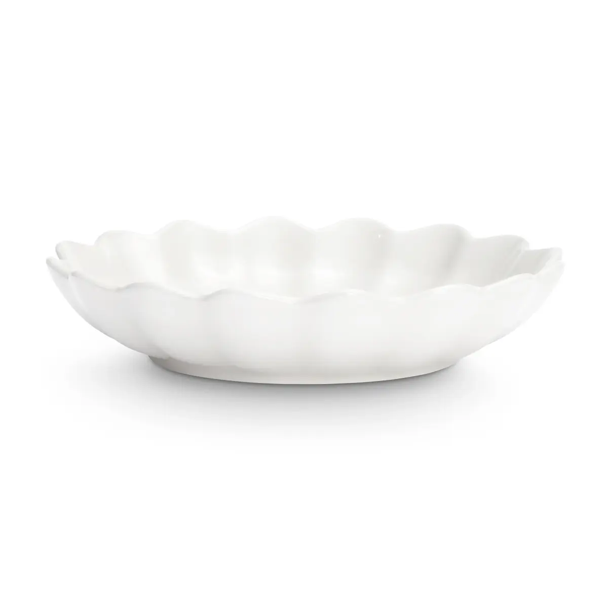 Oyster skål Ø24 cm, Hvit