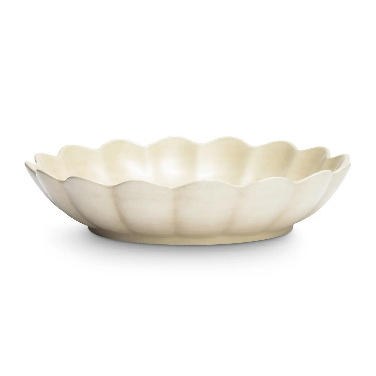 Oyster skål Ø31 cm, Sand