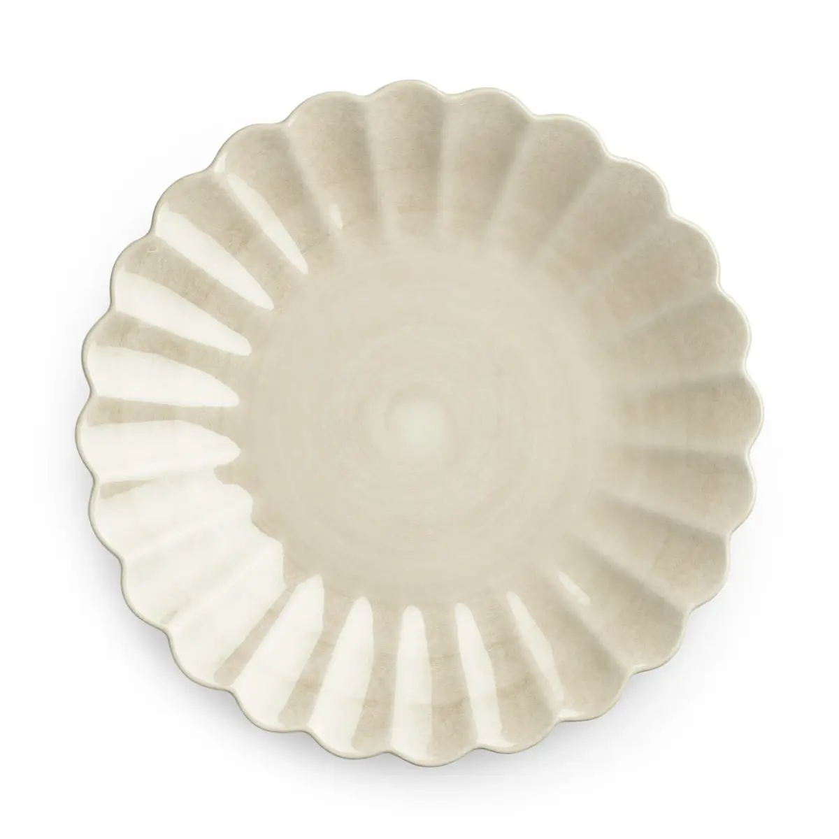 Oyster tallerken 20 cm, Sand