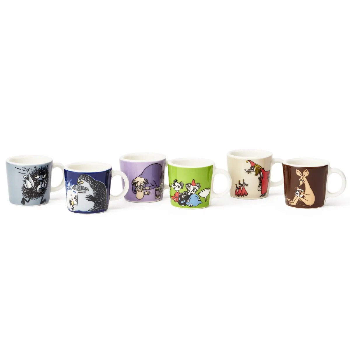Mummi minikopper 6-stk. Andre klassisk, Multi