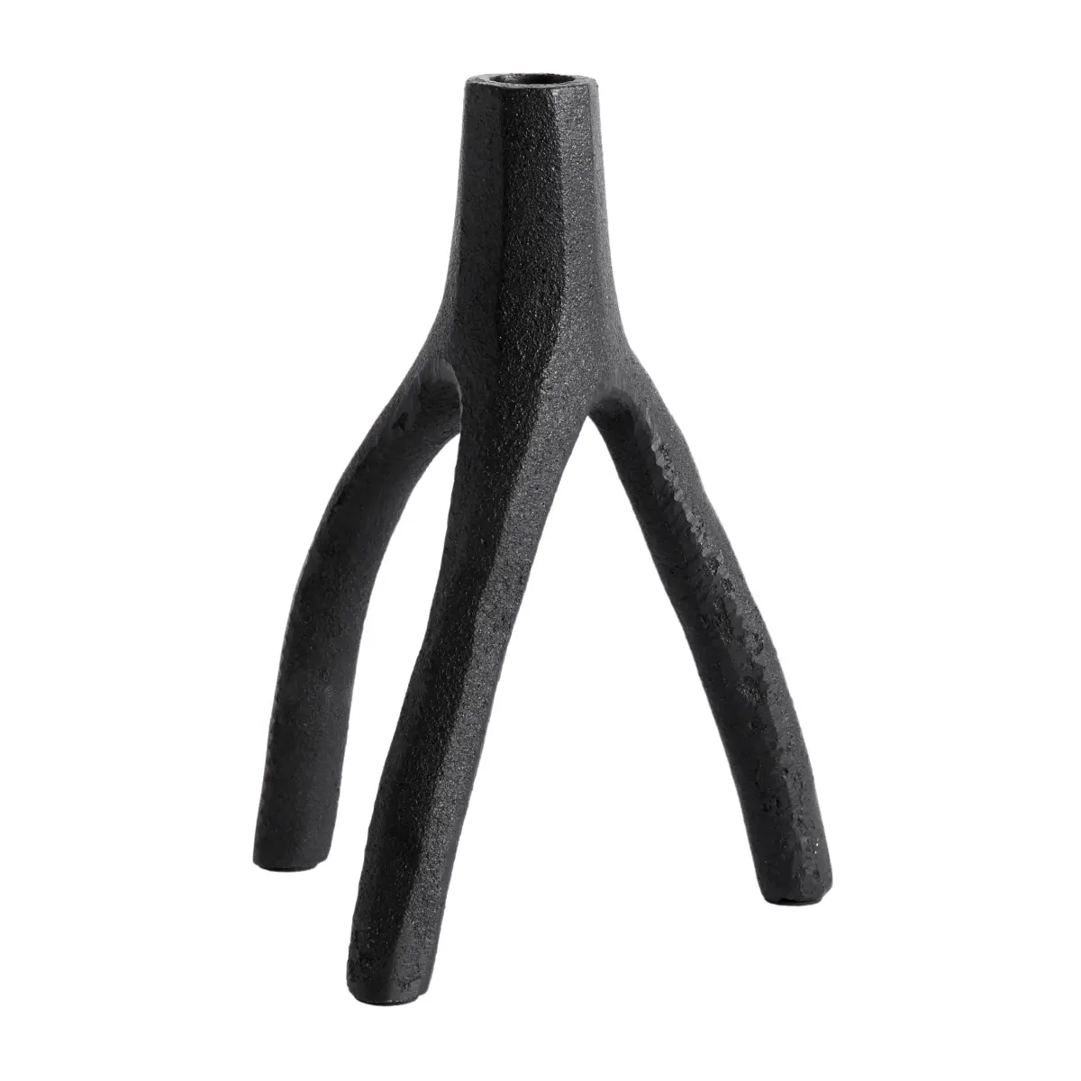 Aion lysestake XL 22 cm, Svart
