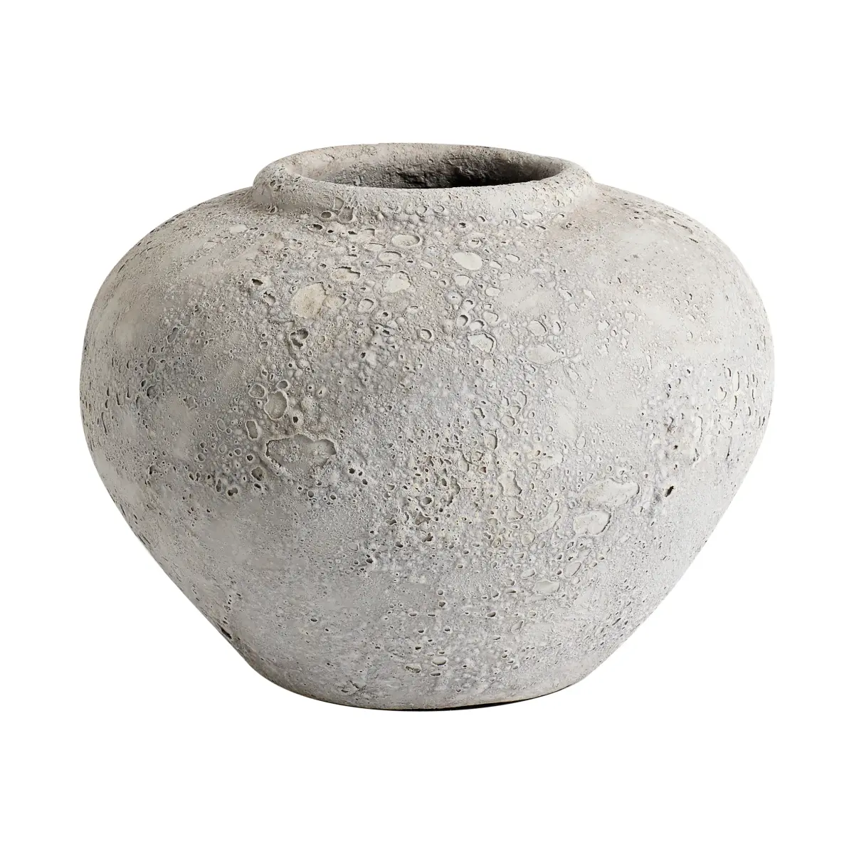Luna krukke Ø25 cm h18 cm, Grå