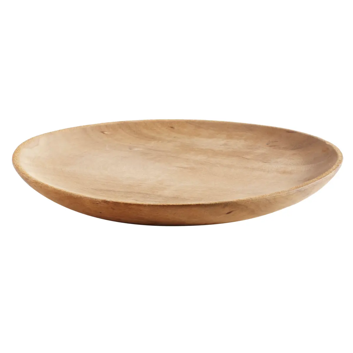 Muubs teak tallerken 26 cm, Natur