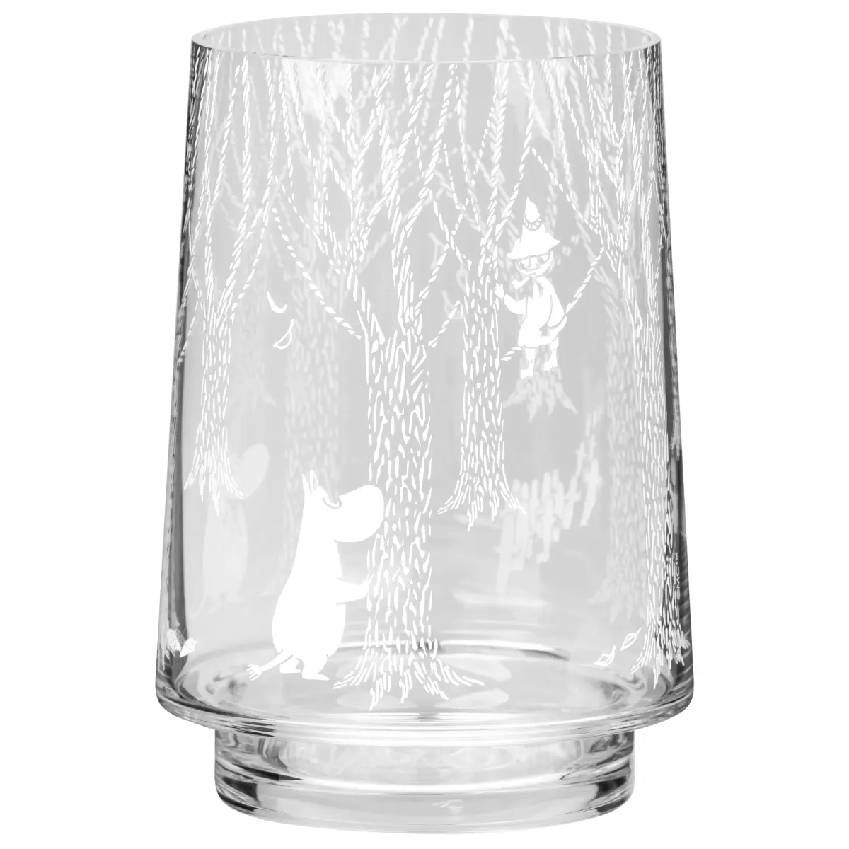 In the Woods telysestake/vase 20 cm, Klar-hvit