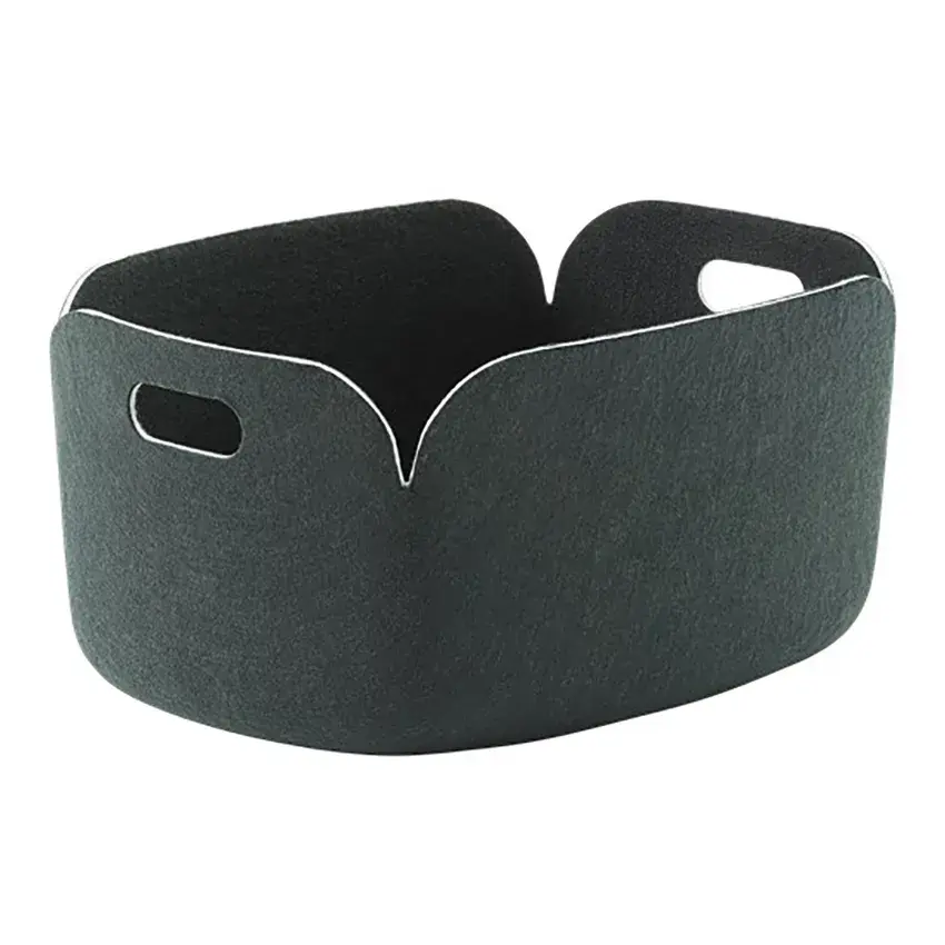 Restore oppbevaringskurv, Dark green