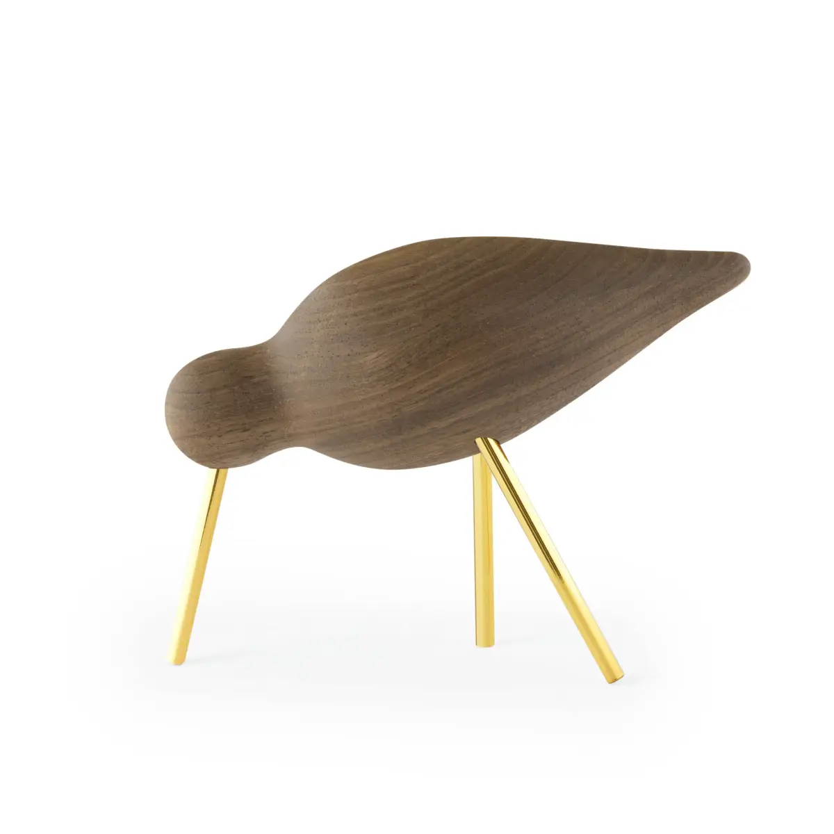 Shorebird valnøtt-messing, Medium