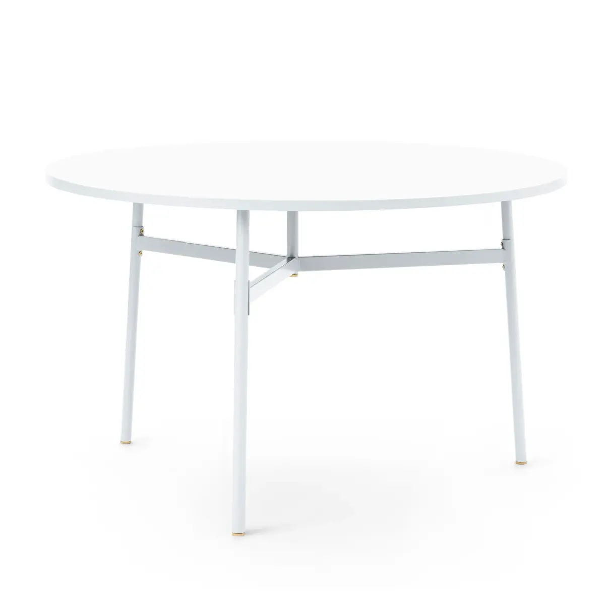 Union spisebord Ø 120 cm, Hvit