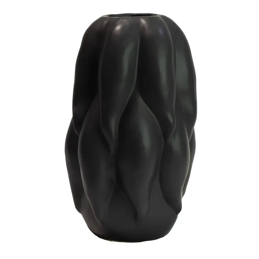 Ridley vase 32 cm, Svart