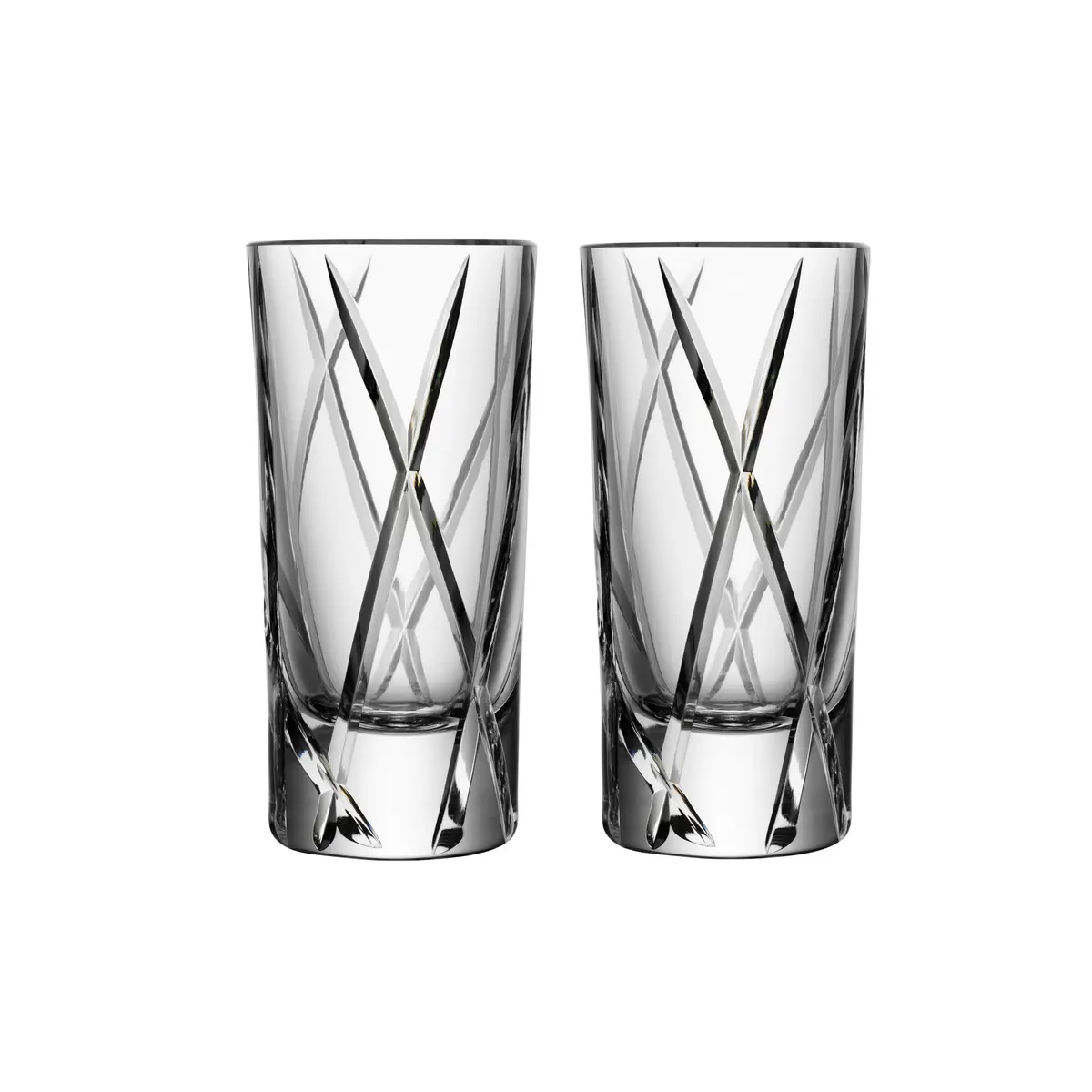 City shotglass, 2-stk.