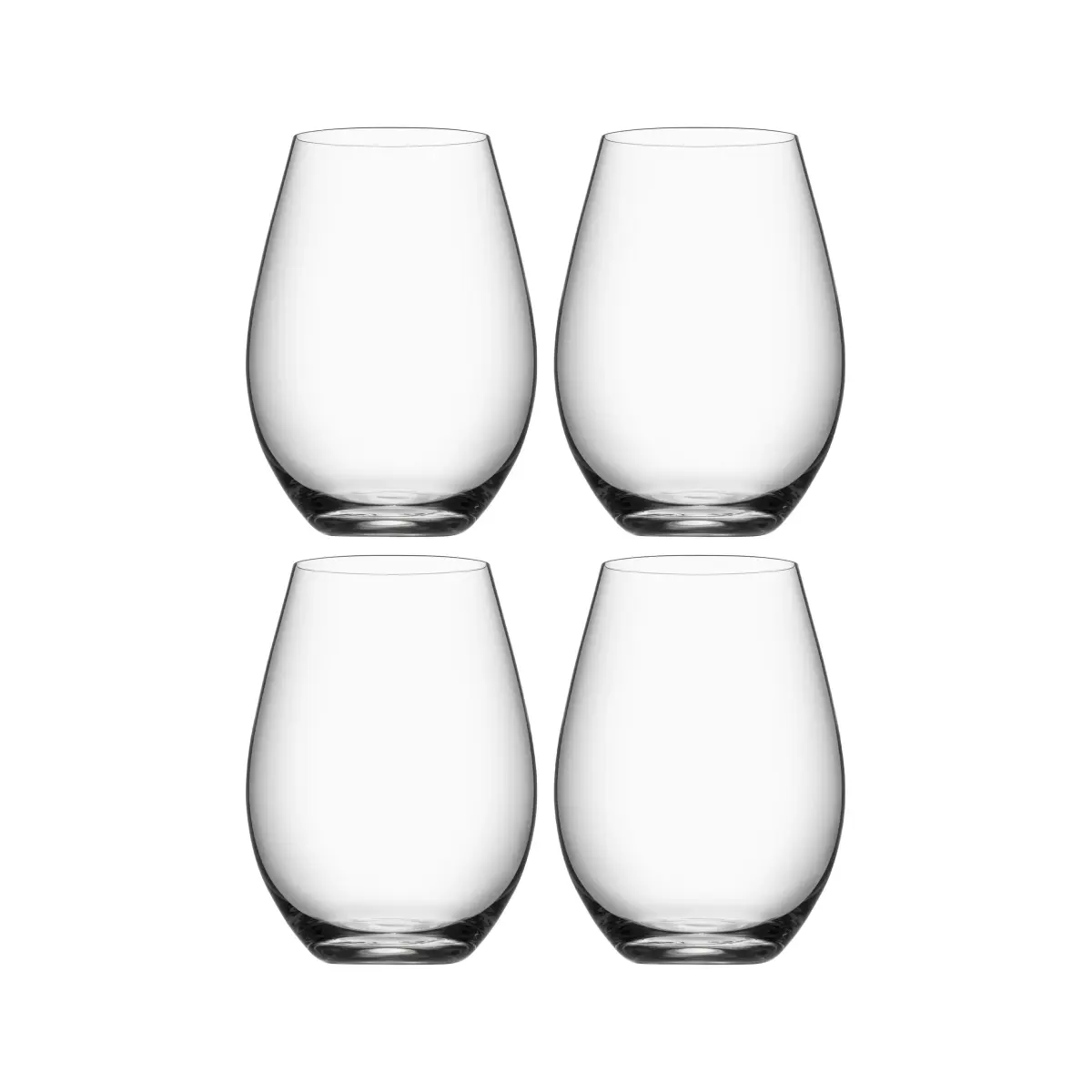 More vannglass 4-pakk, 44 cl
