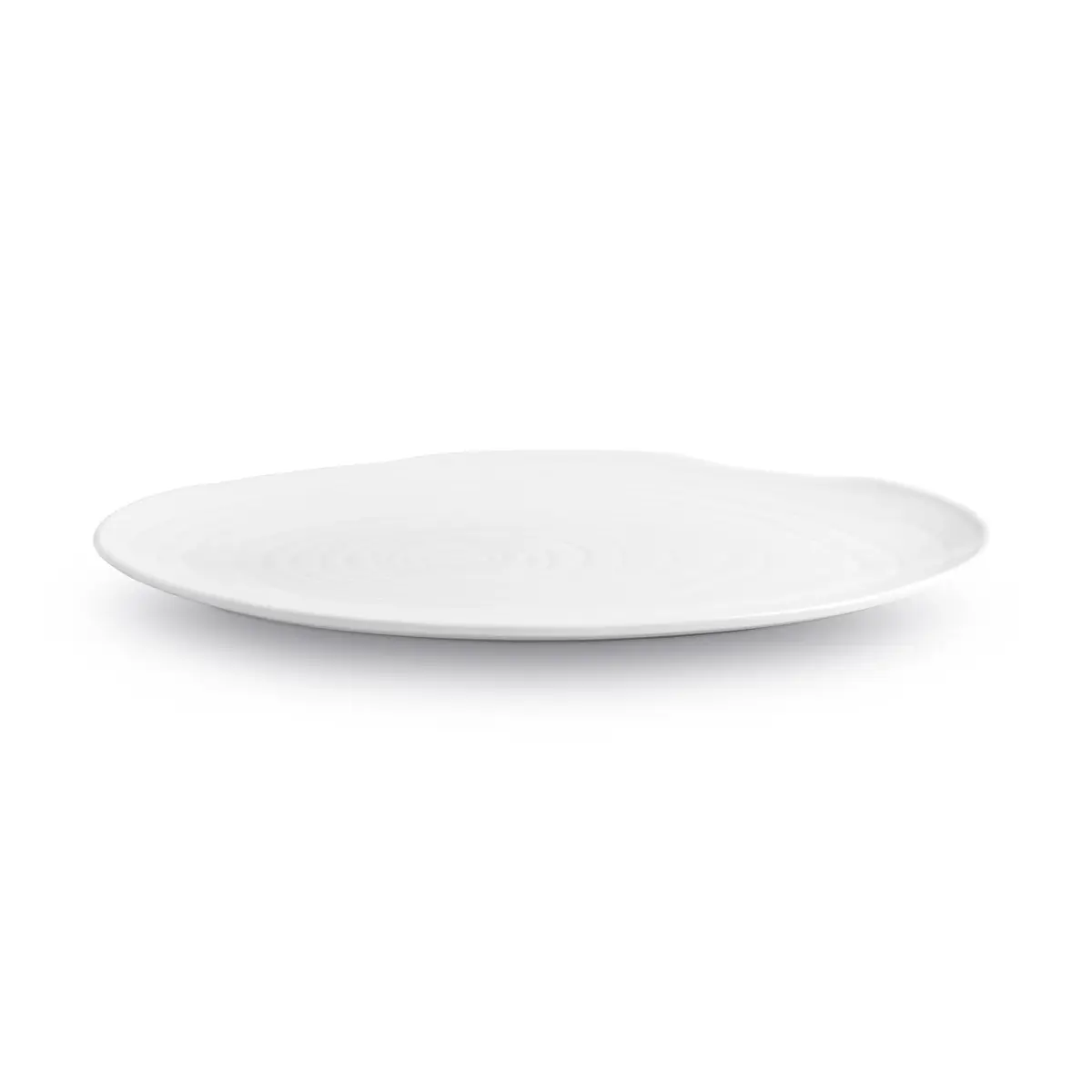 Boulogne tallerken oval 16,5x23 cm, Hvit