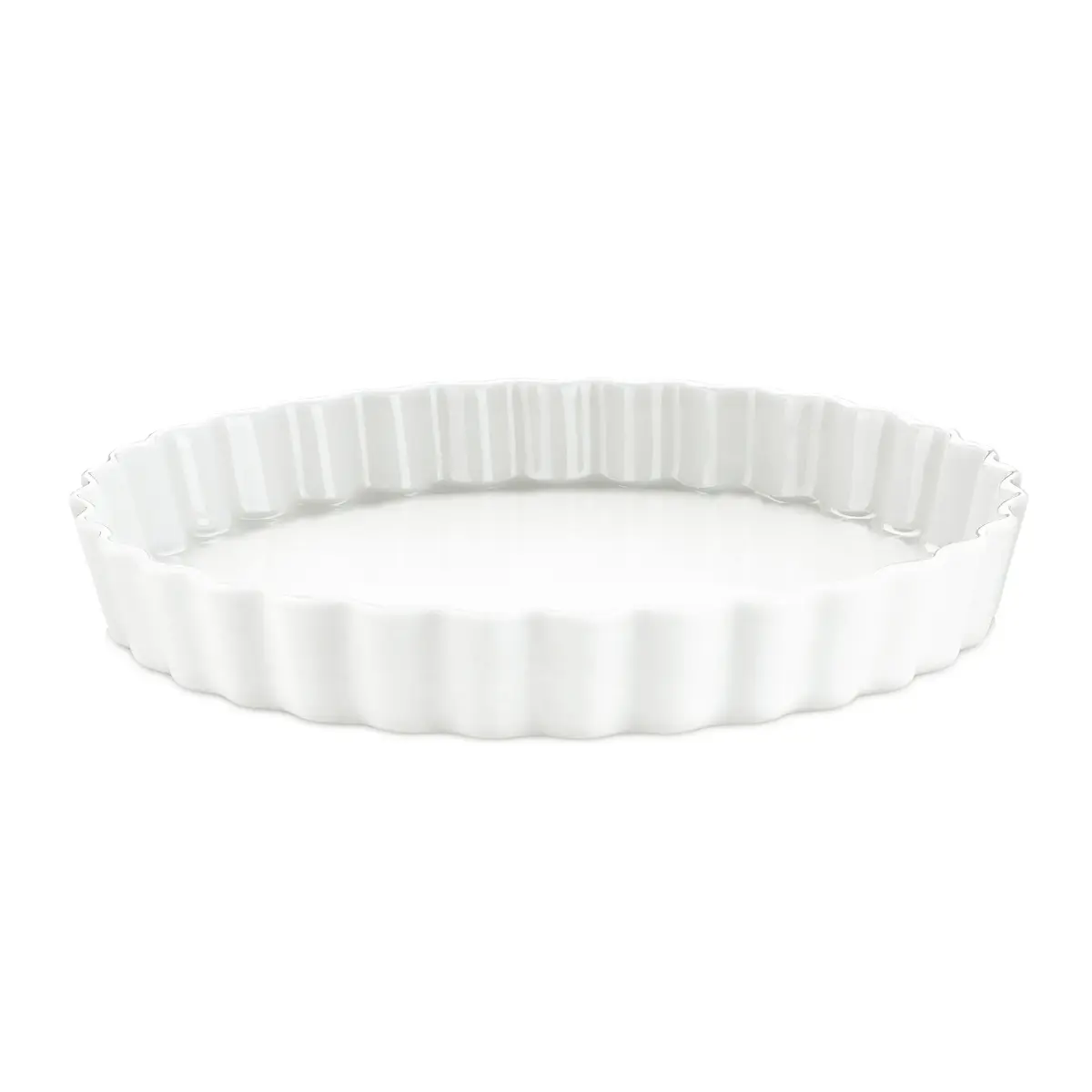 Pillivuyt paiform rund hvit, Ø 27,5 cm