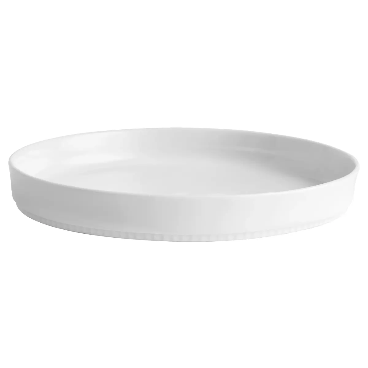 Toulouse pastatallerken rett kant Ø22 cm, Hvit