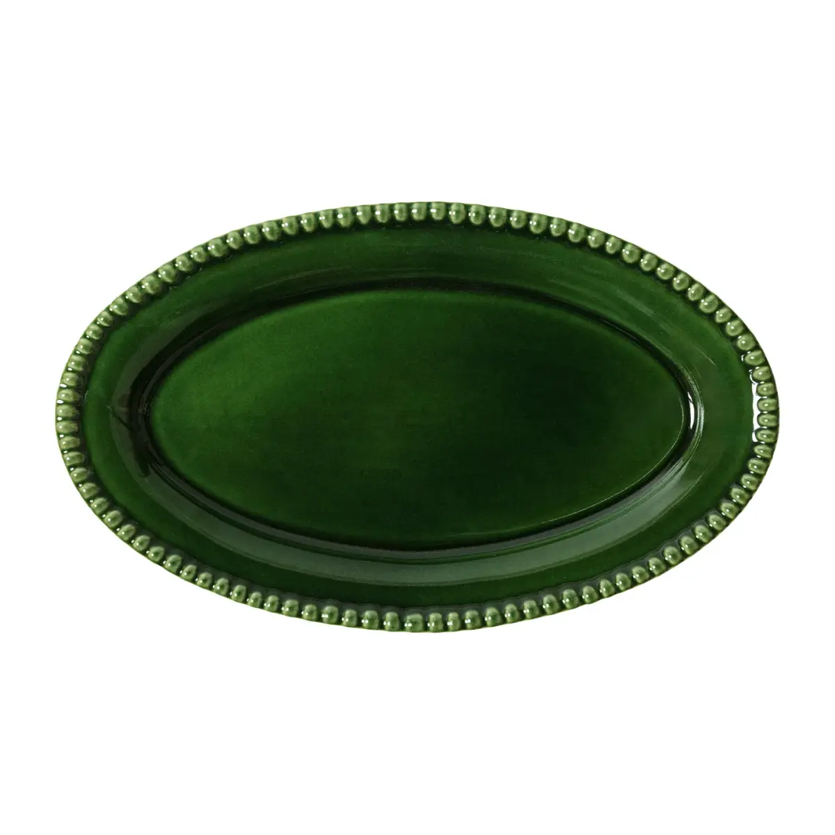 Daria serveringsfat 35 cm keramikk, Moss