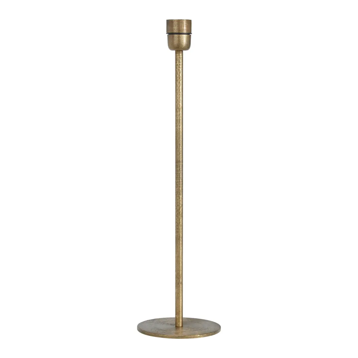 Base lampefot 45 cm, Beaten gold