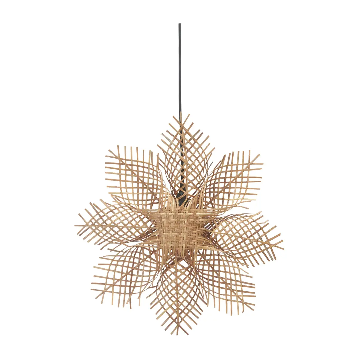 Carol adventsstjerne natur, 46 cm