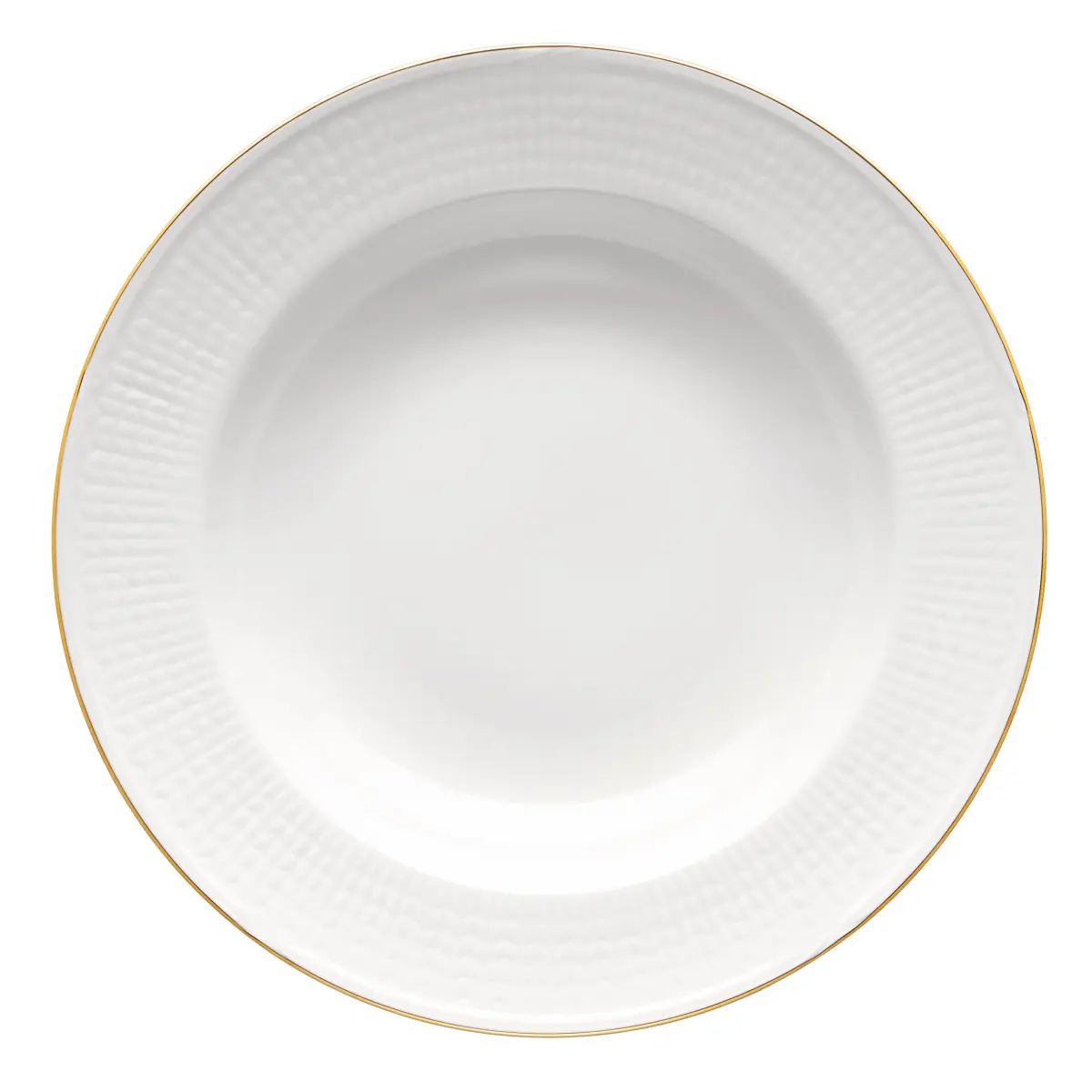 Swedish Grace Gala dyp tallerken 25 cm, Hvit