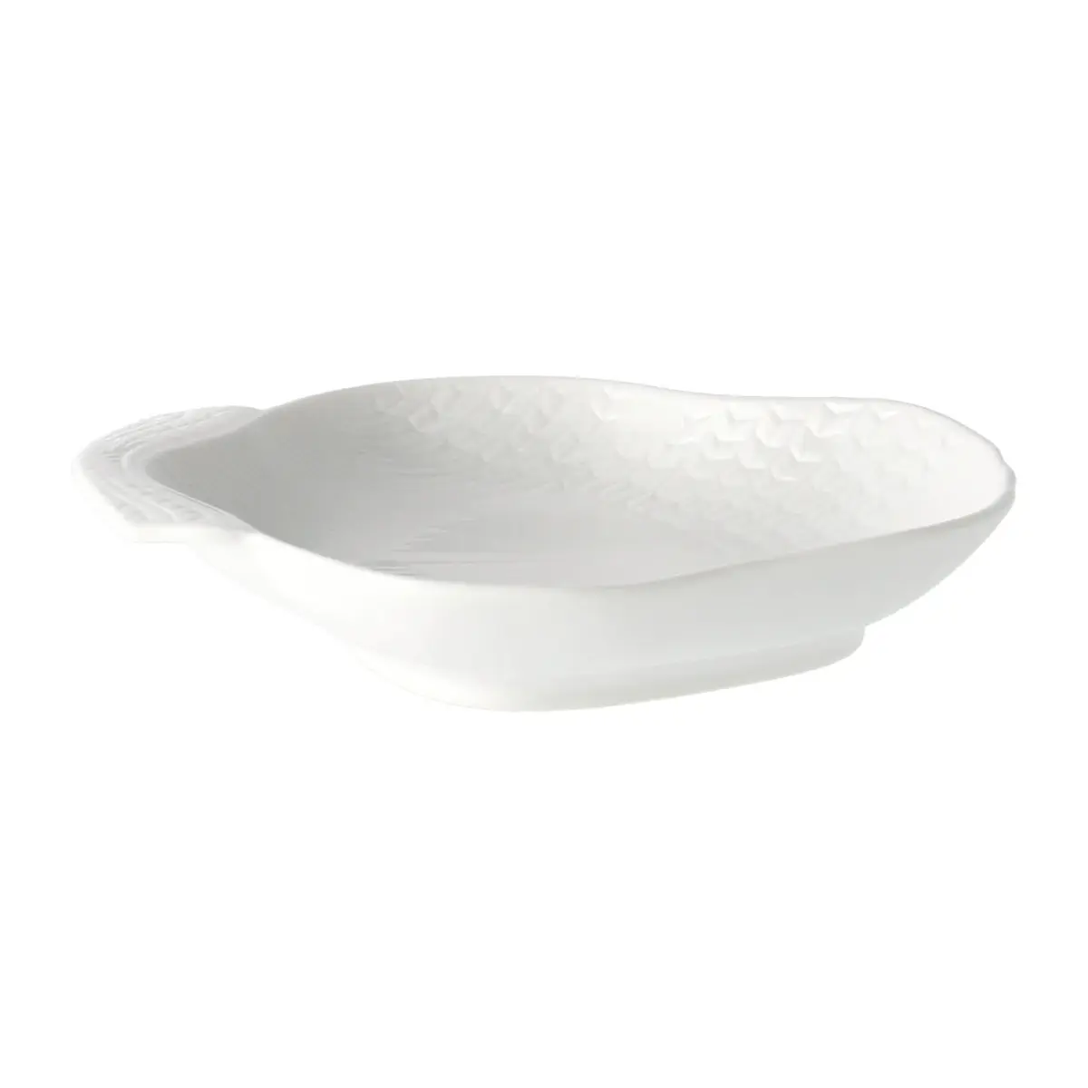 Swedish Grace skjellfat 18x16 cm, Snö (hvit)