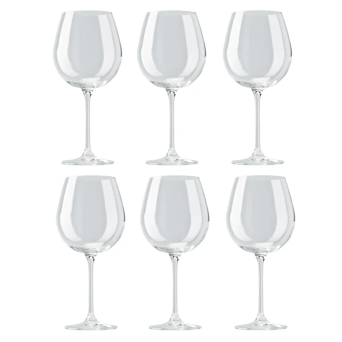 DiVino Burgundy rødvinsglass 63 cl 6-stk., Klar