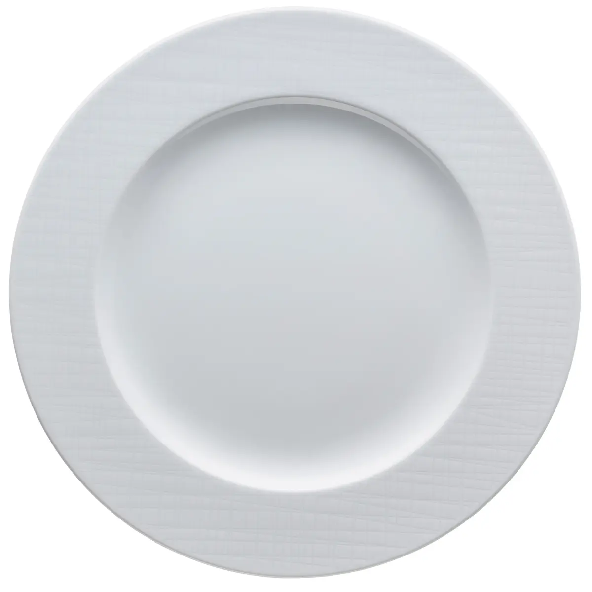 Mesh Rim tallerken 28 cm, Hvit