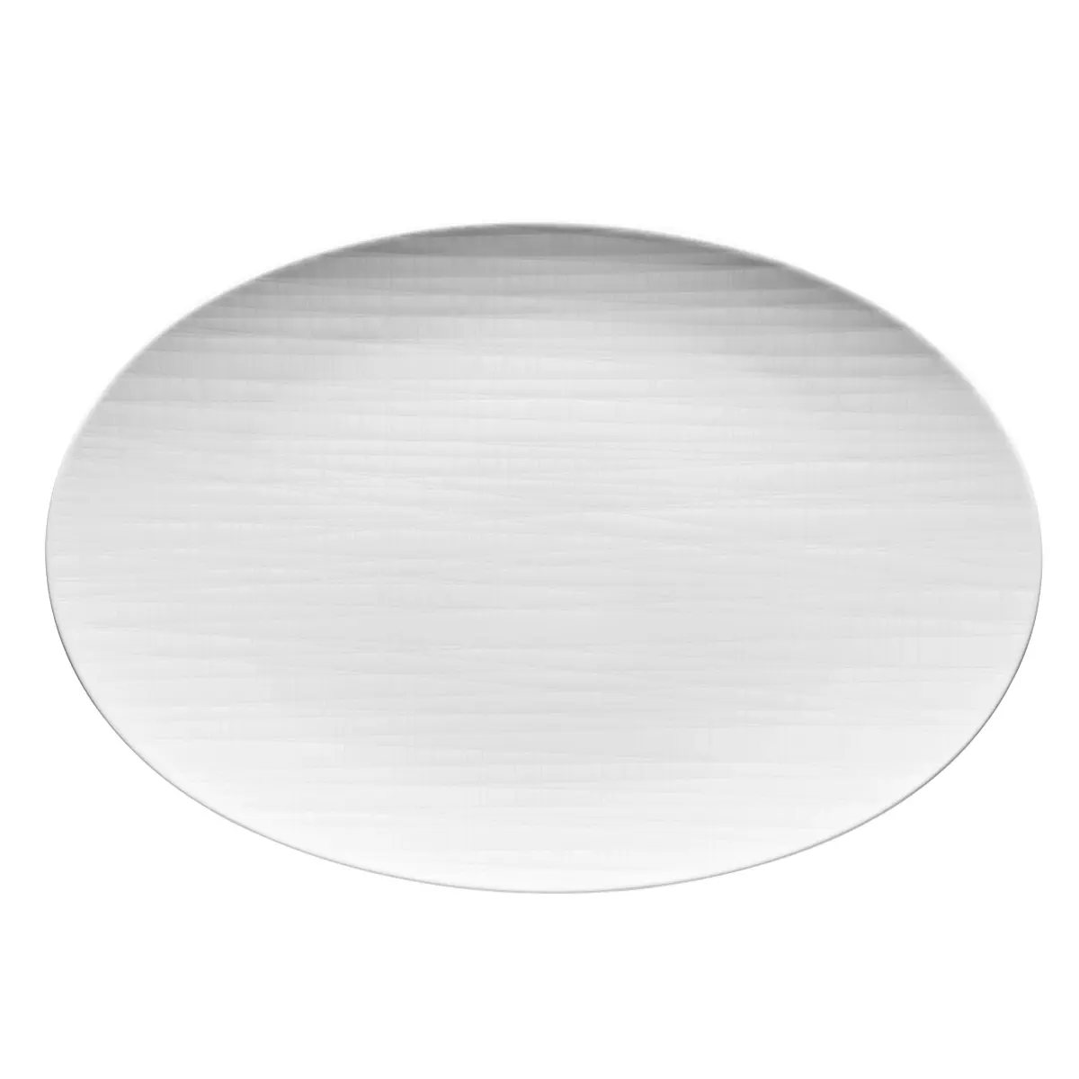 Mesh serveringsfat 34 cm, hvit