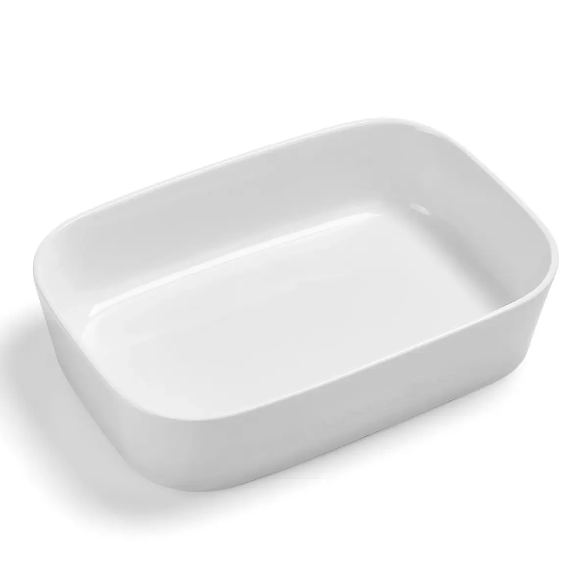 Modula ildfast fat 30x21 cm, Hvit
